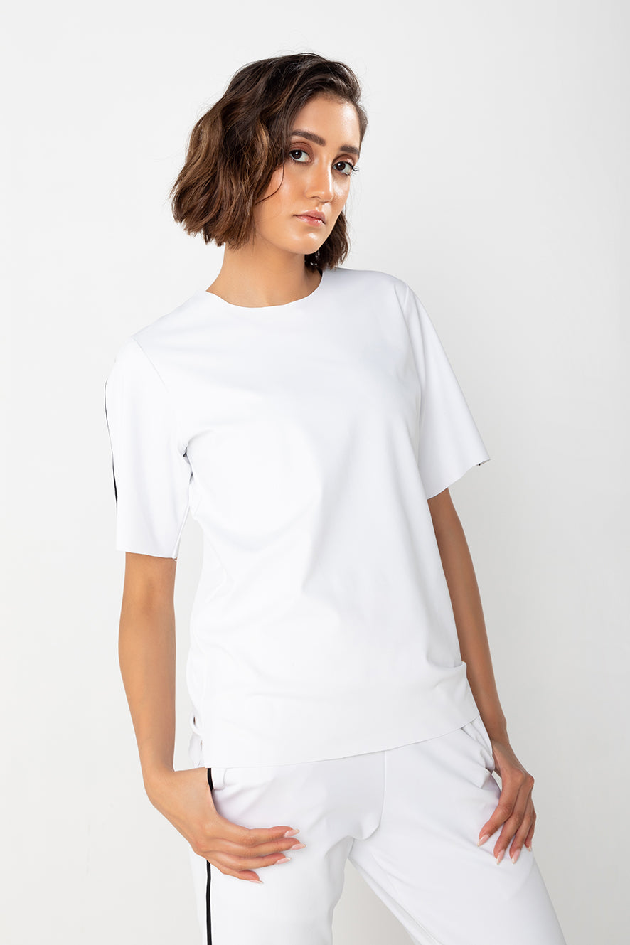 White Summer Tee
