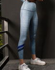 High Wasited Melange Tights