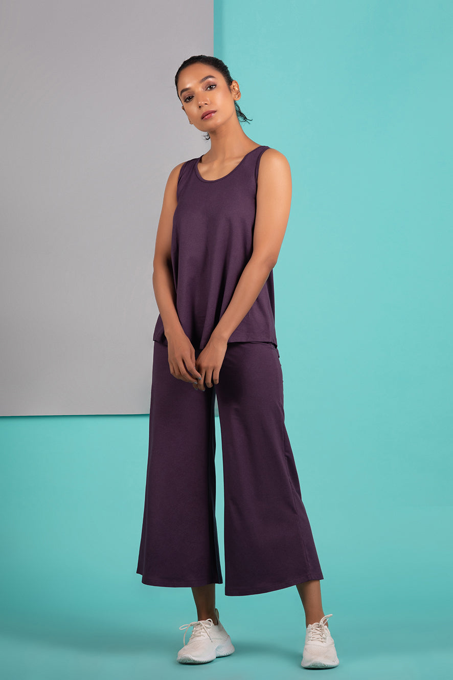 Mulberry Flare Tank