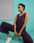 Mulberry Flare Tank
