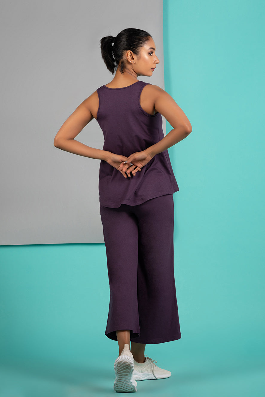 Mulberry Flare Tank