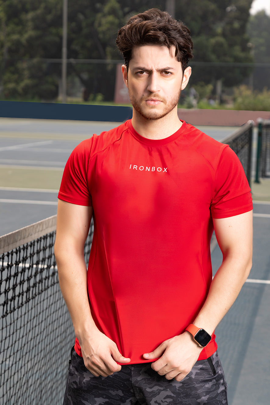 Iron Red Regular Tee