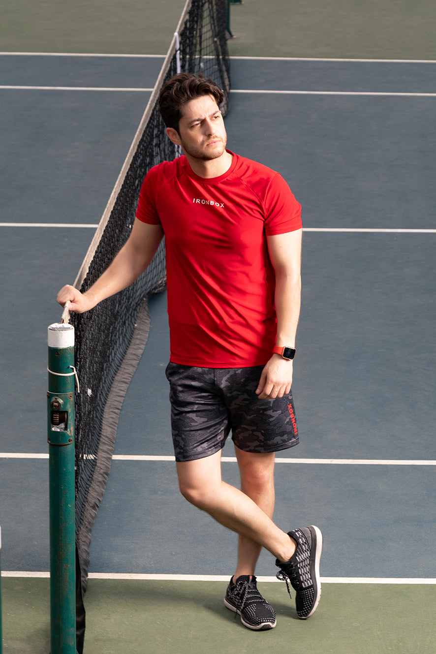 Iron Red Regular Tee