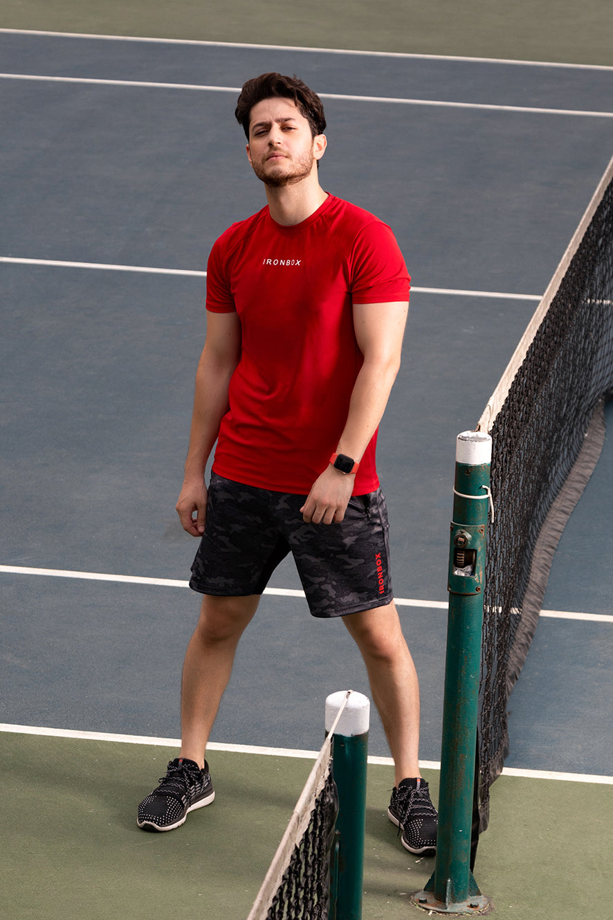 Iron Red Regular Tee