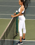 Essential Fit White Sports Bra