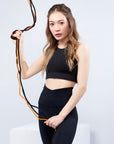 Mesh Panel Sports Bra