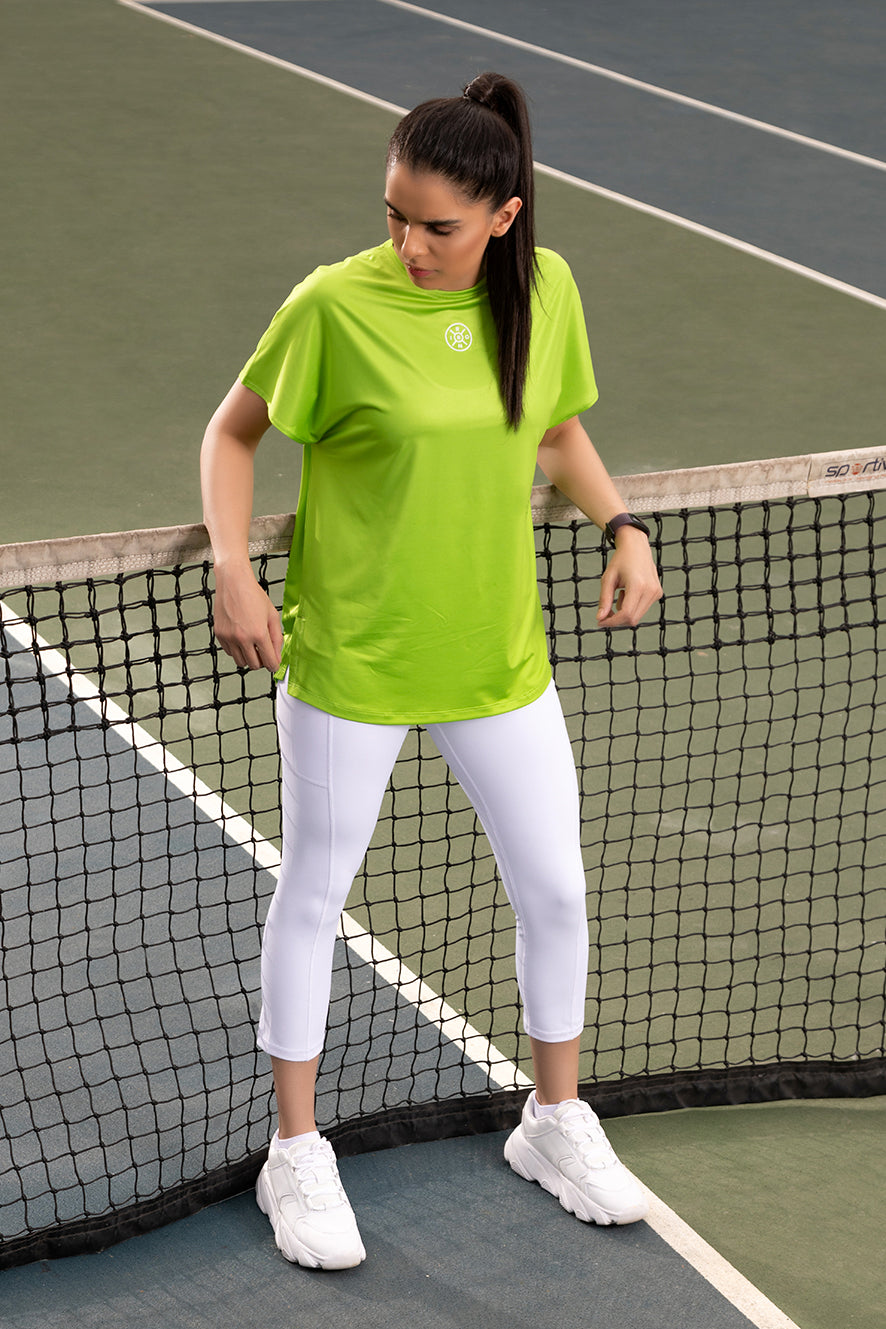 Neon Regular Fit Drop Shoulder