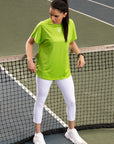 Neon Regular Fit Drop Shoulder