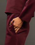 Essential Fit Maroon Pants
