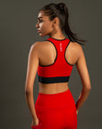 Koyo Pro Medium Support Bra Red