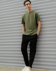 Basic T-shirt Olive Green