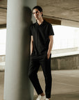 Polo Tee - Black