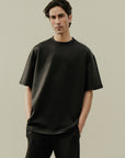 Oversized Men Tee - Black