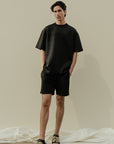 Oversized Men Tee - Black