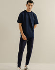 Oversized Pocket Tee - Navy