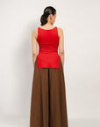 Wide Leg Pleated Pants