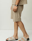 Bermuda Shorts - Stone Beige