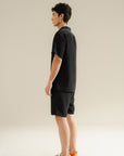 Stonewashed Shorts - Black