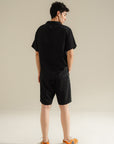 Stonewashed Shorts - Black