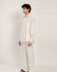 Oversized Linen Button Down - Off White