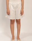 Linen Shorts - Off White