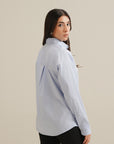 Essential Button Down - Powder Blue