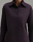 Regular Fit Button Down - Aubergine