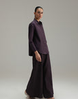 Regular Fit Button Down - Aubergine
