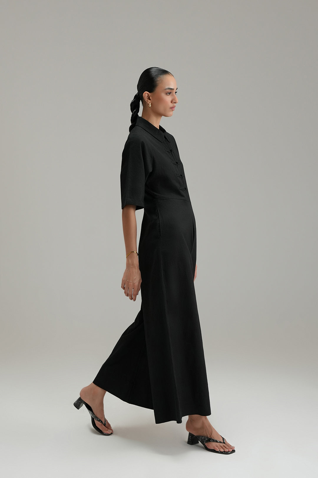 Tailored Linen One Piece