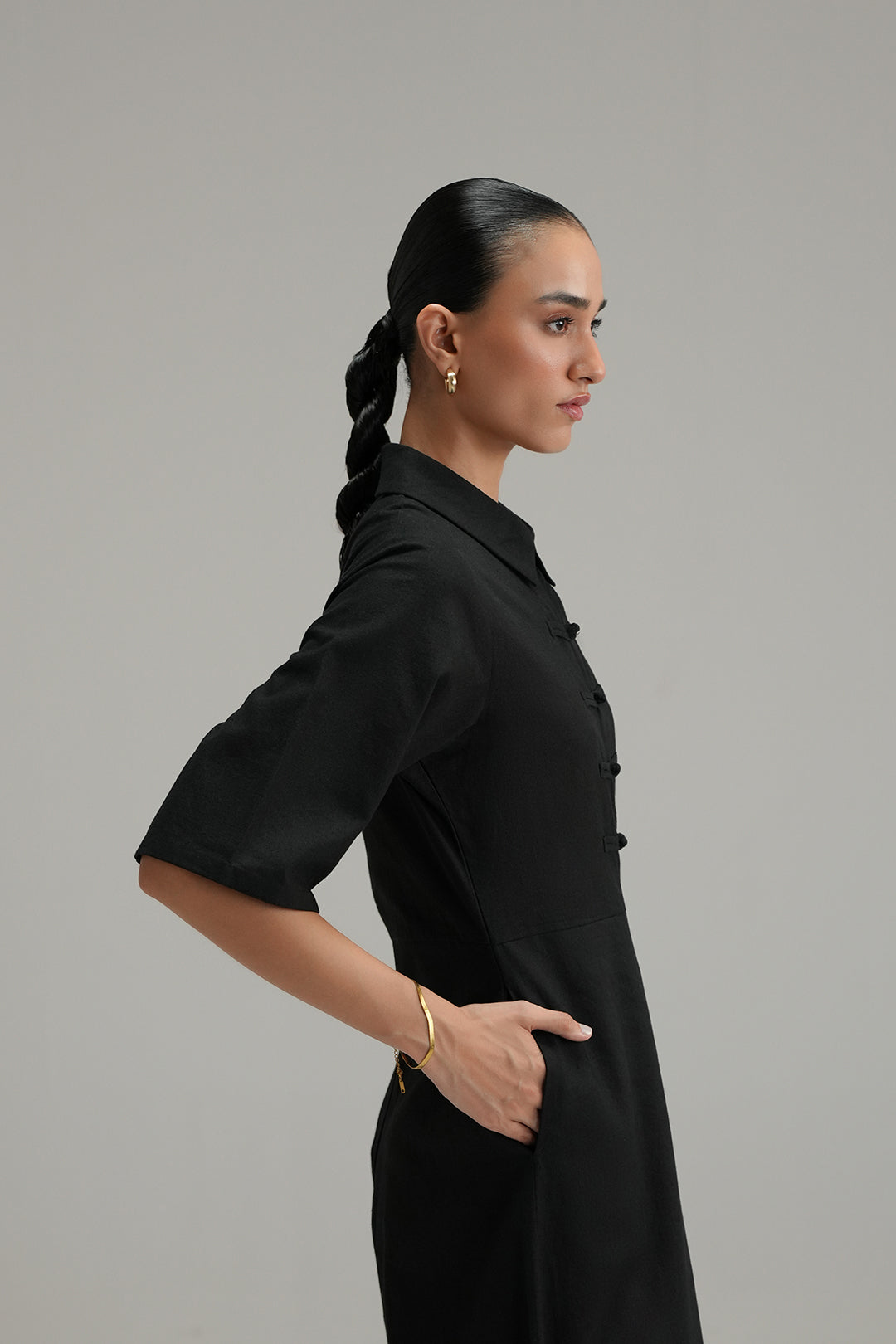Tailored Linen One Piece