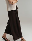 Pleated Relaxed Pants - Mocha