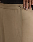 Wrap Around Skirt - Caramel