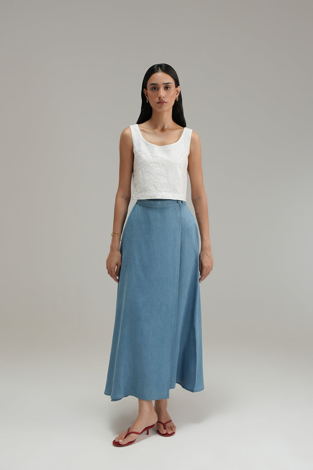 Fauna Embroidered Top