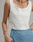 Fauna Embroidered Top