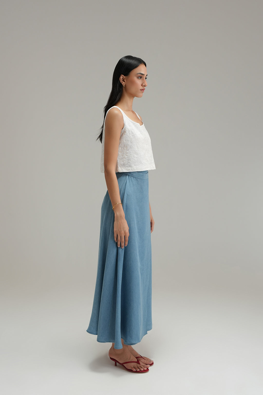 Fauna Embroidered Top