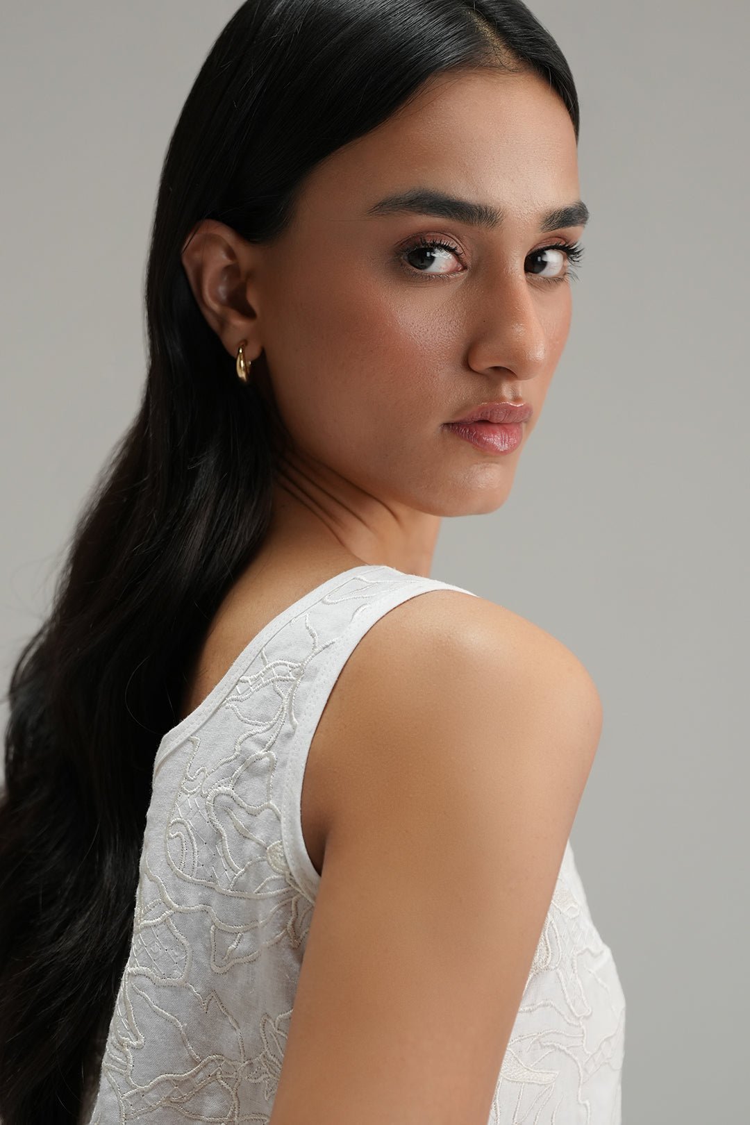 Fauna Embroidered Top