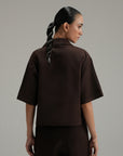 Essential Linen Overshirt - Mocha