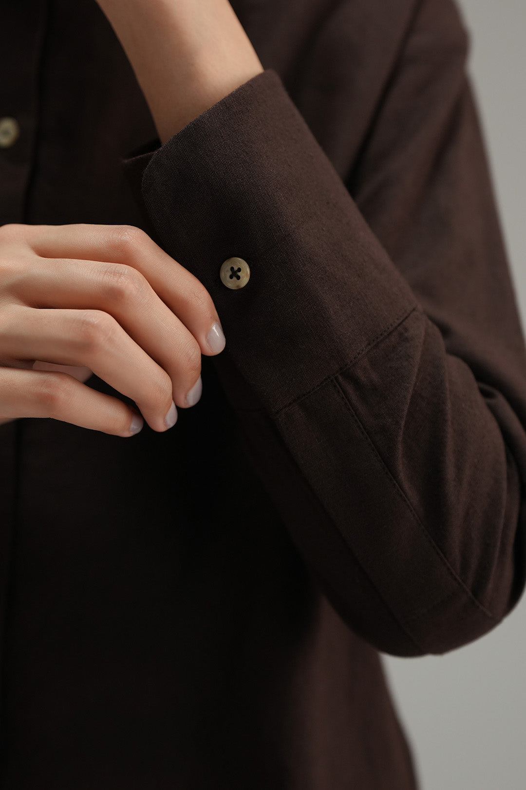Regular Fit Button Down - mocha