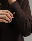 Regular Fit Button Down - mocha