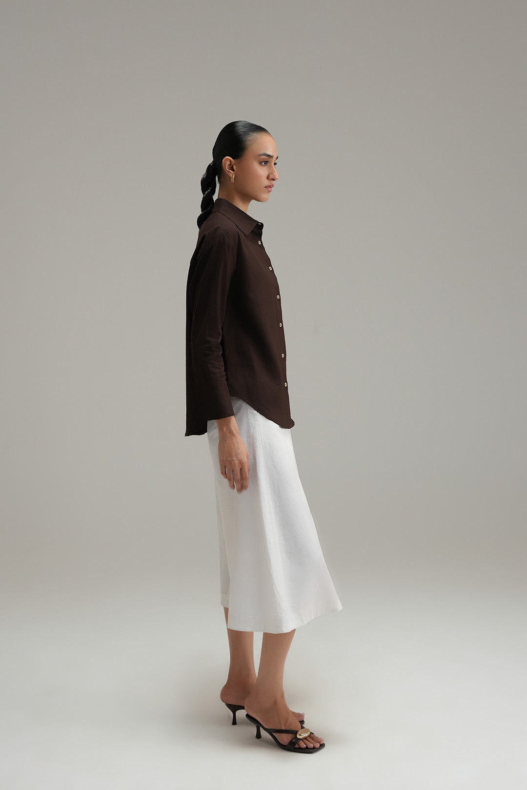 Regular Fit Button Down - mocha