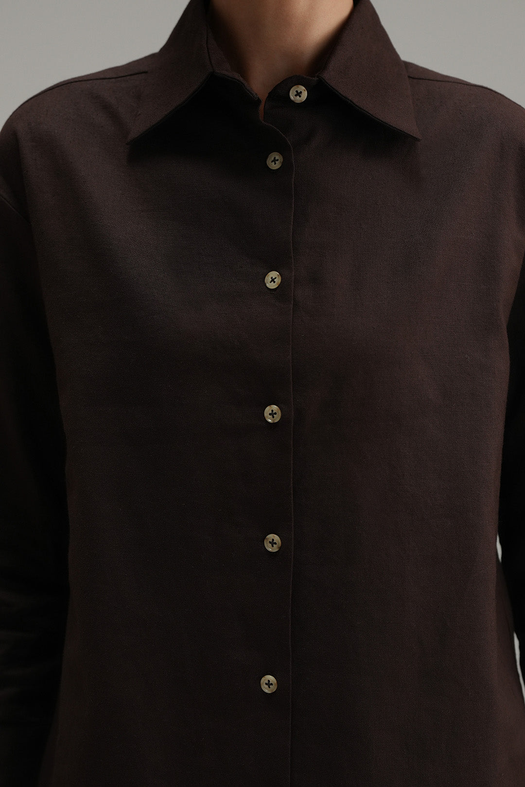 Regular Fit Button Down - mocha