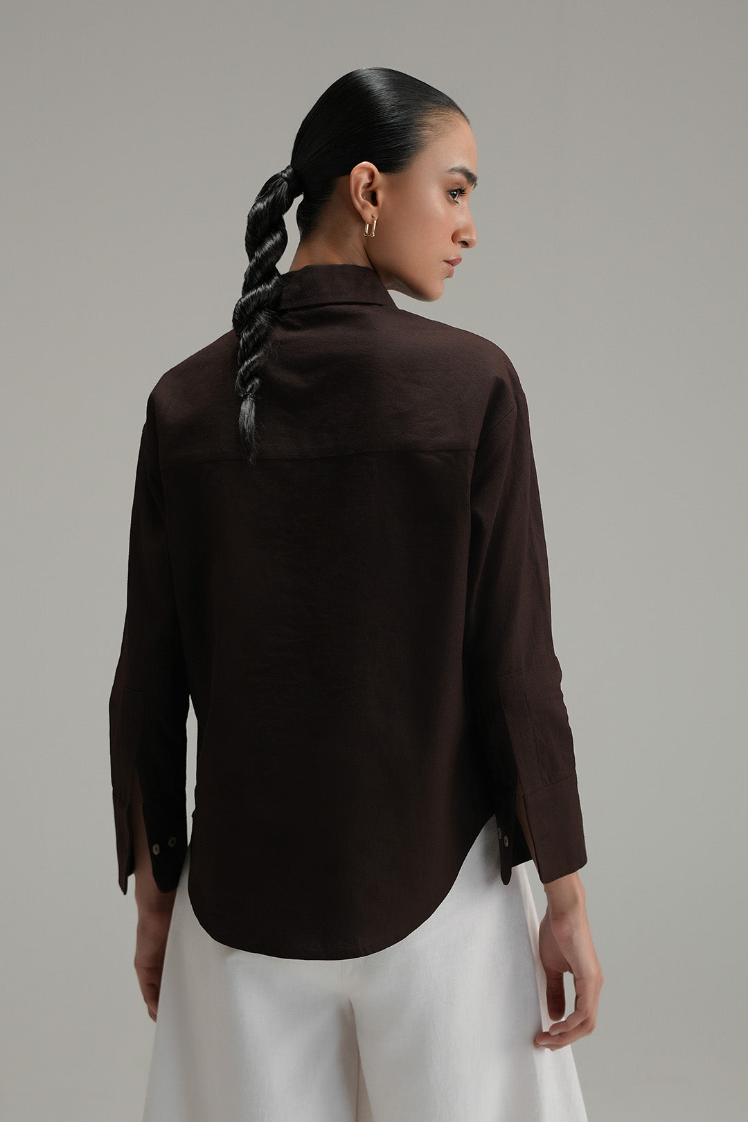 Regular Fit Button Down - mocha