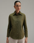 Regular Fit Button Down - olive