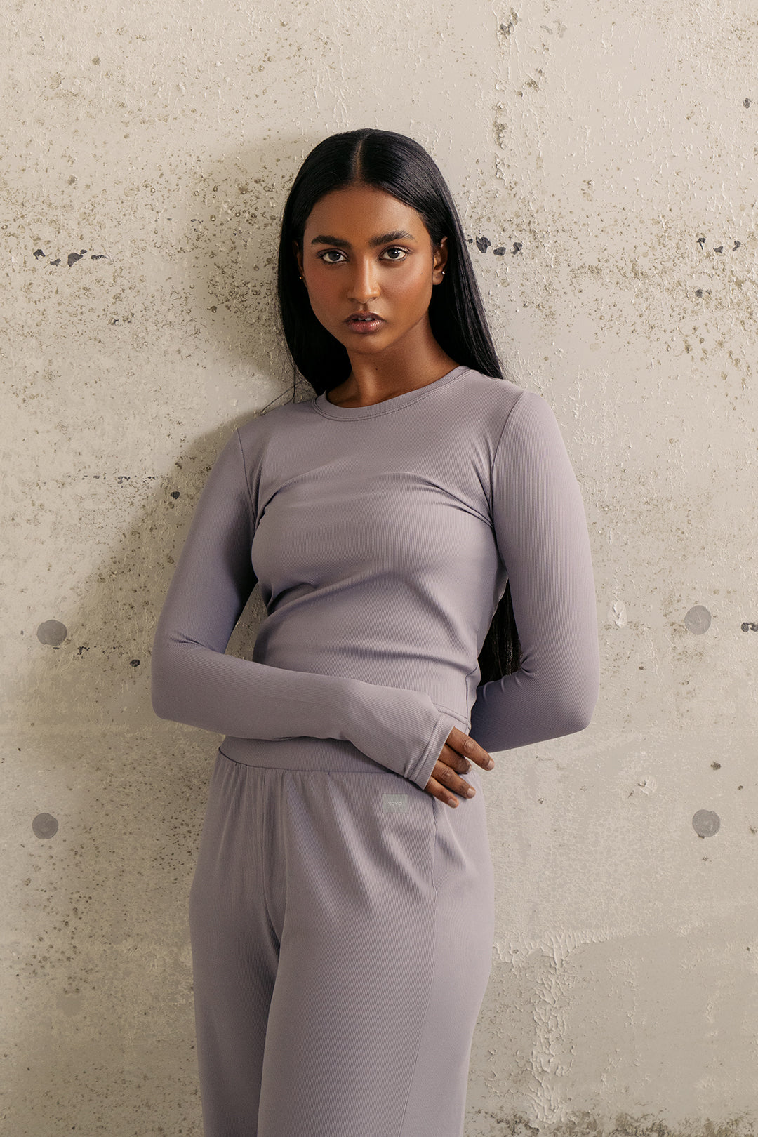 Full Sleeves Rib Tee